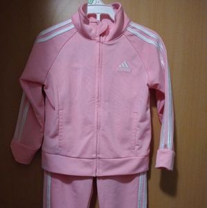 Adidas 24mo. Pink track suit